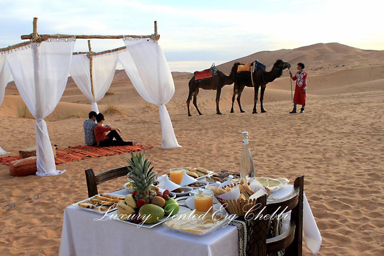 Luxury Tented Erg Chebbi Merzouga Exterior photo