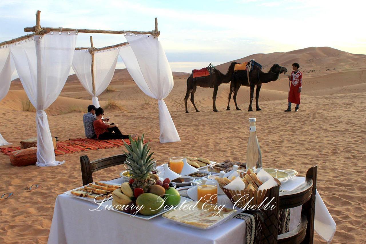 Luxury Tented Erg Chebbi Merzouga Exterior photo