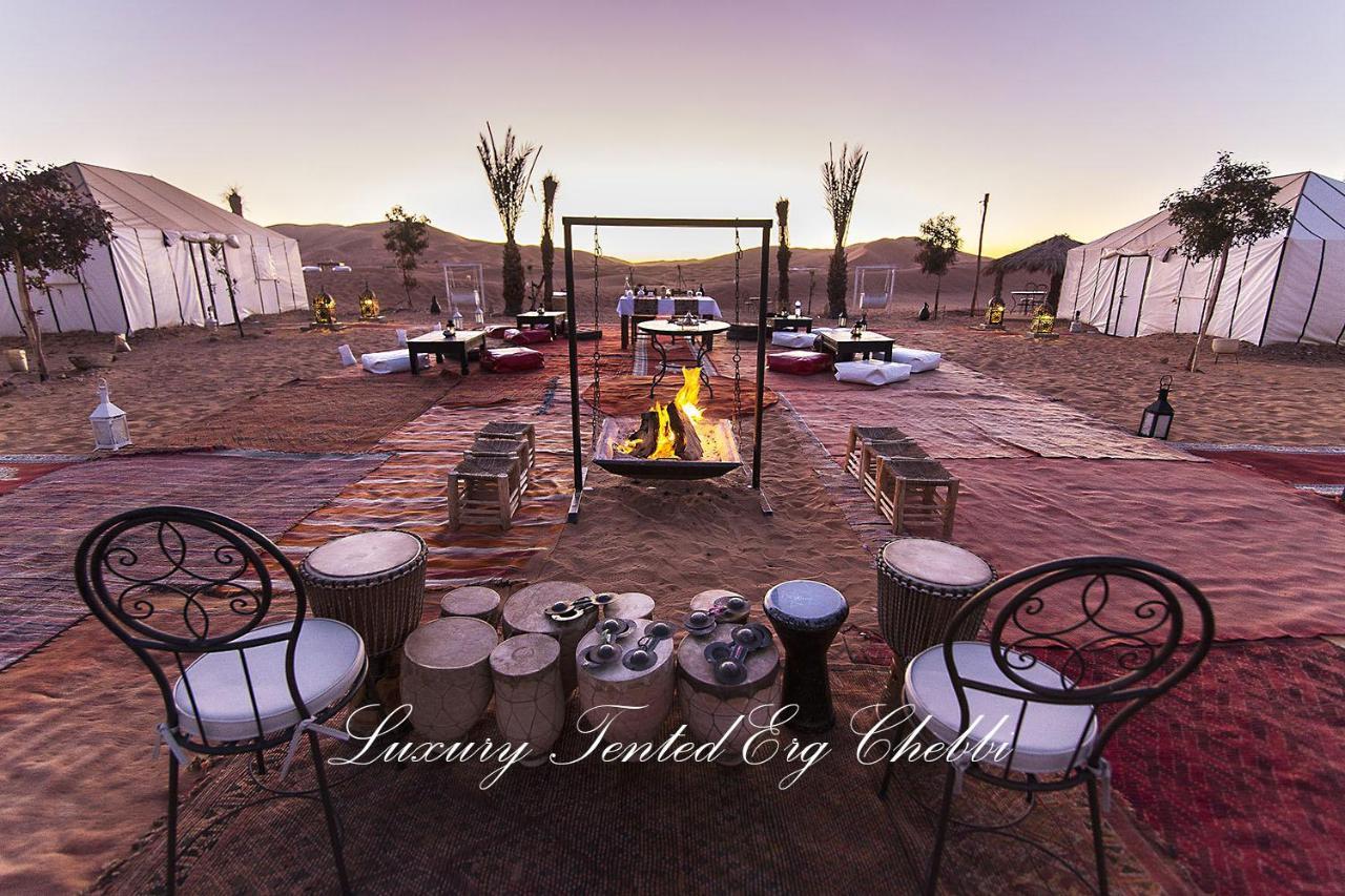 Luxury Tented Erg Chebbi Merzouga Exterior photo